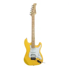 Guitarra Stratocaster Waldman St-211 St211 Amarela Bc Cor Amarelo (bc) Orientação Da Mão Destro Foto mini 2