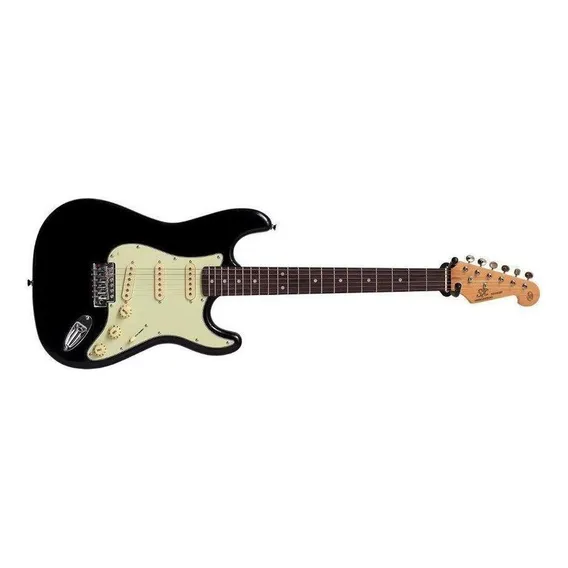 Guitarra Sx Shelter Sst62 Vintage Bks Preto Sst-62 Foto 1