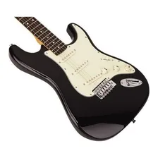 Guitarra Sx Sst62 Bk Preta Com Capa Bag Foto mini  2