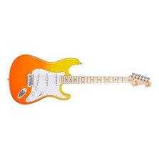 Guitarra Sx Stratocaster Sem1 Burning Fire Foto mini  3