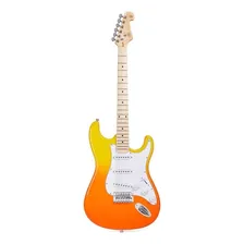 Guitarra Sx Stratocaster Sem1 Burning Fire Foto  mini 1