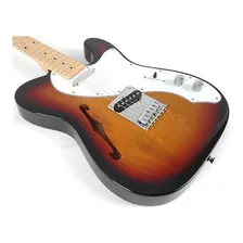 Guitarra Sx Tl Vintage Thinline Hollow Body Ash 3ts Foto mini  3