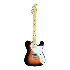 Guitarra Sx Tl Vintage Thinline Hollow Body Ash 3ts Foto  mini 1