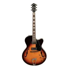 Guitarra Tagima Jazz 1900 Vsb Vintage Sunburst Semi Acústica Foto  mini 1