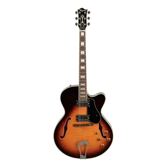 Guitarra Tagima Jazz 1900 Vsb Vintage Sunburst Semi Acústica Foto 1