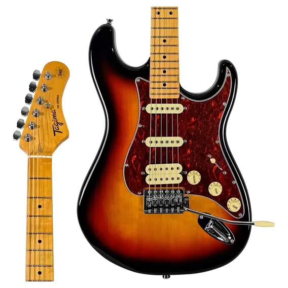 Guitarra Tagima Stratocaster Tg-540 Sb Escala Clara Lf/tt Foto 1