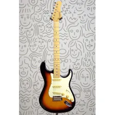 Guitarra Tagima T635 Stratrocaster Escala Clara Sunburst Corpo Em Alder Braço Em Maple Captadores Em Alnico Ponte 2 Pivos Tarraxas Vintage Nut De Osso Com Palheta Groover Foto mini  3