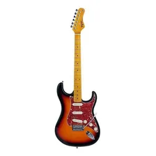 Guitarra Tagima Tg530 Tg-530 Sb Woodstock Sunburst Strato Foto mini 1