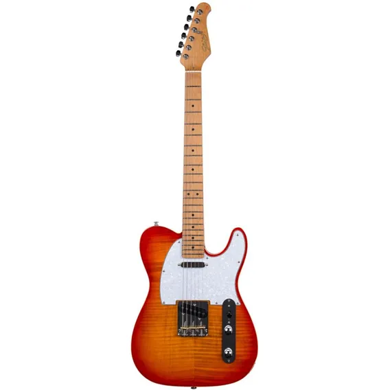 Guitarra Tele Seizi Vintage Saitama Plus Tl Cherry Burst Foto 1