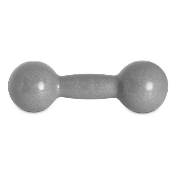 Halter Emborrachado 3kg Cinza S3 Acte Sports Foto 1