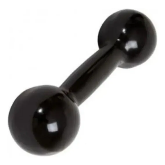 Halter Emborrachado 4 Kg - Preto Foto 1