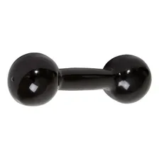 Halter Emborrachado Para Academia 1 Kg Alk Preto Foto mini 1