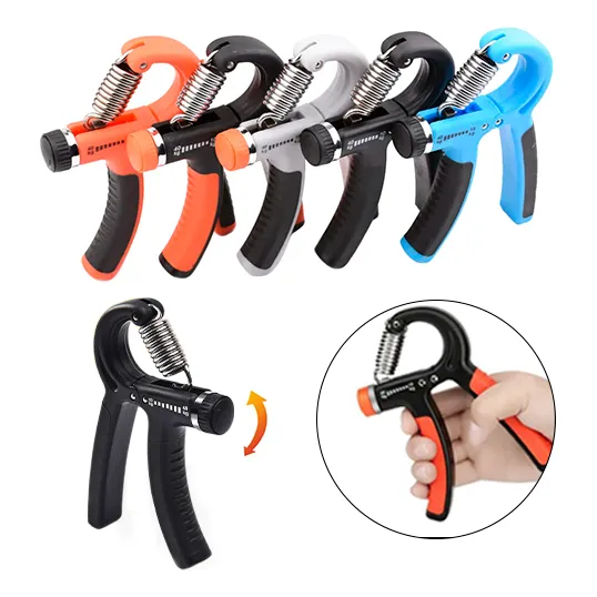 Hand Grip Ajustável Fortalecedor Mão Antebraço Fisioterapia Foto 1