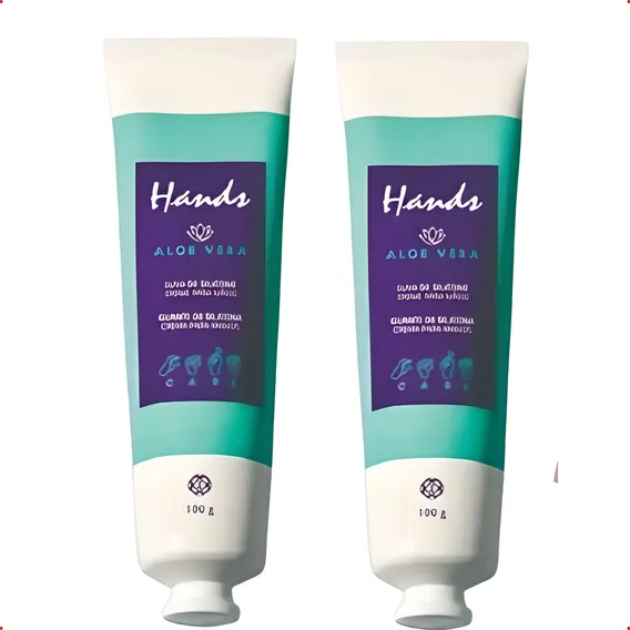 Hands Luva De Silicone Creme Para Mãos 100g Original - 2 Uni Foto 1
