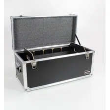 Hard Case Baú Acessórios E Cabos 70x30x30 C/ Divisões Móveis Foto mini 4