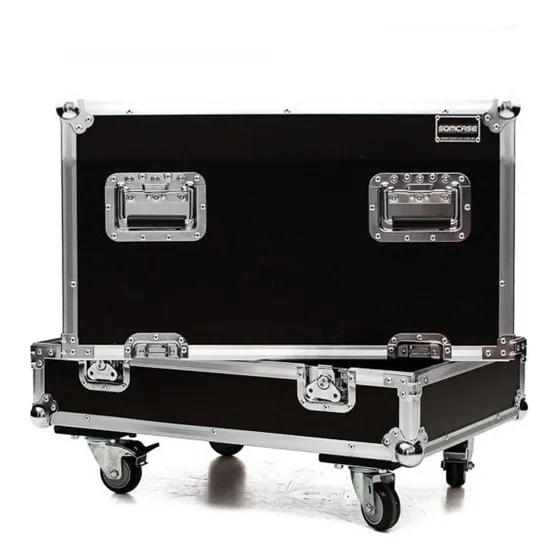 Hard Case Caixa De Som Mark Audio Lmk215 Individual C/ Roda Foto 1
