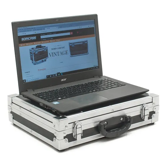 Hard Case Estojo Maleta Notebook 17 Polegadas Hp Apple Dell Foto 1