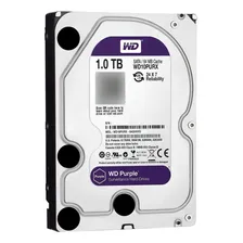 Hard Disk Hd 1 Tb Sata Cftv Purple Western Digital Intelbras Foto mini 2