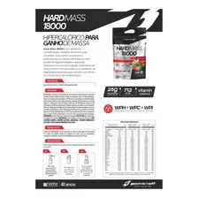 Hard Mass 18000 Hipercalórico 3kg - Sabor Morango - Bodyaction Foto mini  3