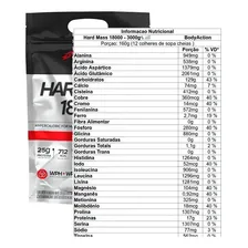 Hard Mass 18000 Hipercalórico 3kg - Sabor Morango - Bodyaction Foto mini  2