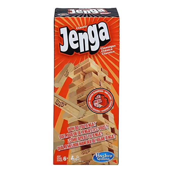Hasbro Gaming: Jogo clássico de Jenga Foto 1