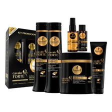 Haskell Cavalo Forte Força Brilho Kit Completo 500ml 6 Itens Foto mini 1