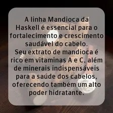 Haskell Condicionador Mandioca 500ml Crescimento E Brilho Foto mini 4