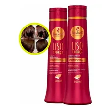 Haskell Liso Com Força 500ml Shampoo E Condicionador Sem Sal Foto  mini 1