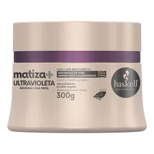 Haskell Máscara Matizadora Platinado Ultra Violeta Roxo 250g Foto mini 1