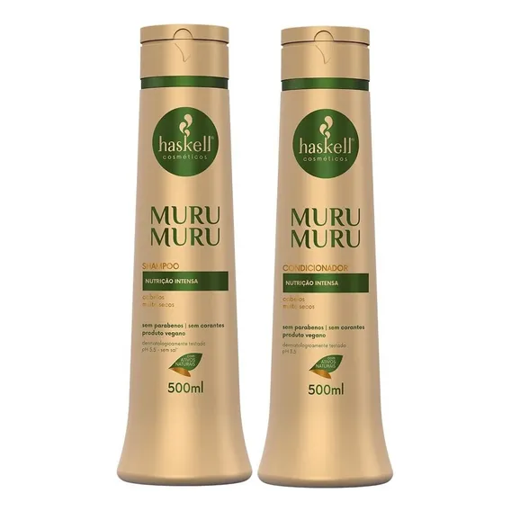 Haskell Murumuru Kit Shampoo+condicionador 500ml Foto 1