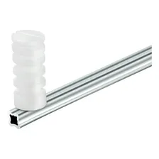Haste Cerca Elétrica Com 4 Isoladores Branco 75cm Alumínio Foto  mini 1