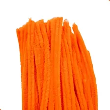 Haste De Chenille Artesanato Limpador Cachimbo 100 Un Cores Cor 410b - Laranja Escuro Foto mini 1