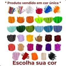 Haste De Chenille Artesanato Limpador Cachimbo 100 Un Cores Cor 413b - Roxo Claro Foto mini 2