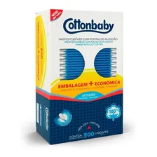 Hastes Flexiveis Cottonbaby 300 Unidades Foto mini 1