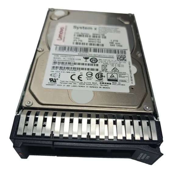Hd 1.2 Tera 10 K Sas 12 Gbps Lenovo Gen3 Festplatte Foto 1