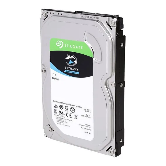 Hd 1tb Sata3 Seagate Skyhawk - St1000vx005 (3,5pol, 6gb/s, 5.900 Rpm, 64mb Cache) Foto 1