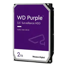 Hd 2tb Sata - 5400rpm - 256mb Cache - Wd Purple - Wd22purz Cor Púrpura Foto mini 1