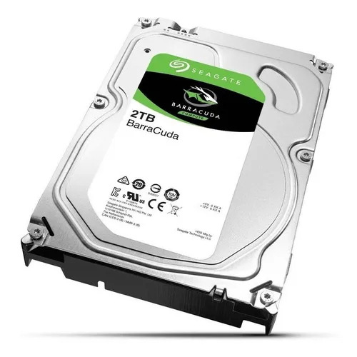 Hd 2tb Seagate Sata 3 7200rpm 64mb Barracuda Nota Fiscal Cor Prata Foto 1