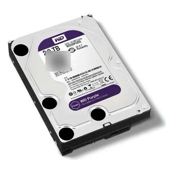 Hd 2tb Wester Digital Sata Purple Wd20purx Foto 1