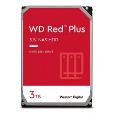 Hd 3tb Interno Western Digital Red Nas Backup Wd30efzx Sata3 Cor Vermelho Foto  mini 1