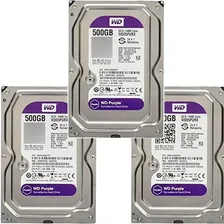 Hd 500gb Purple Intelbras Roxo P/ Dvr Foto mini  2