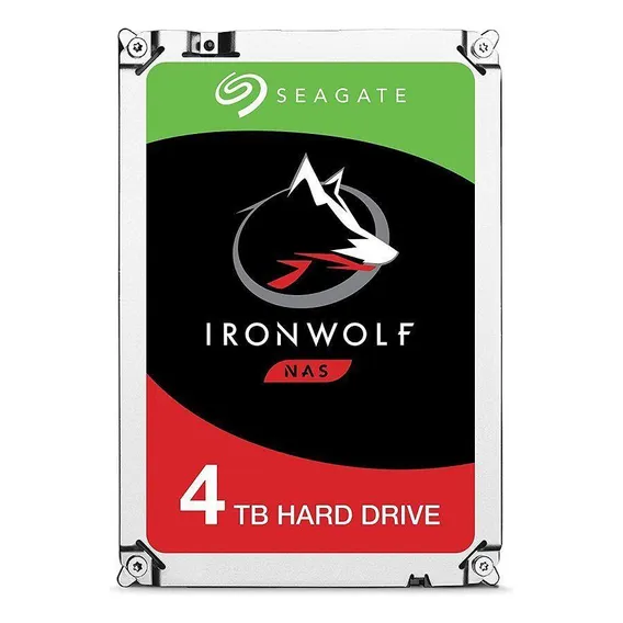 Hd Desktop Seagate Ironwolf 4tb Nas Sata 5400rpm St4000vn006 Foto 1
