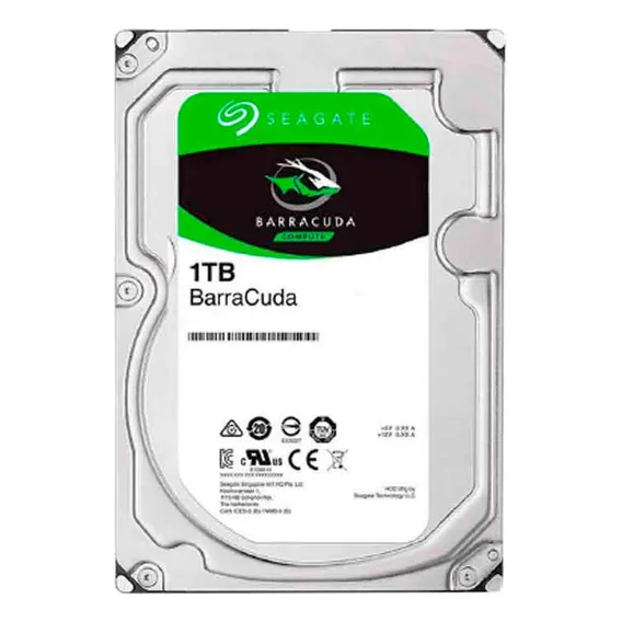Hd Dvr 1tb Seagate Barracuda Interno 3.5' 1tb 7200rpm 64mb Foto 1