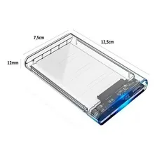 Hd Externo 1tb Cor Transparente Foto mini 4