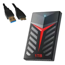 Hd Externo 1tb Portátil 1000gb Pc Videogames Jogos Ps4 Xbox Cor Preto Foto mini 2