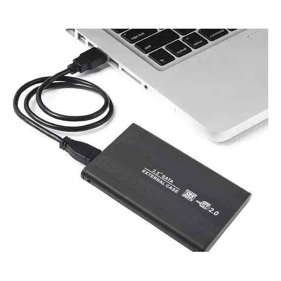 Hd Externo 500 Gb De Bolso Usb 2.0 Prata Já Cor Preto Foto 1