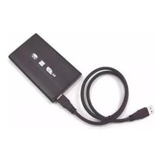 Hd Externo Com Com Cabo Usb Portátil Slim 500gb 2.5 Foto 1