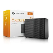 Hd Externo Seagate Expansion 8tb Usb 3.0 Steb8000100 Cor Preto Foto  mini 1