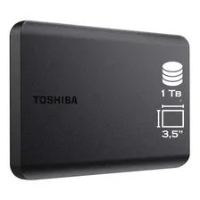 HD Externo Toshiba Disco rÃgido externo Portátil USB 3.0 Toshiba Canvio Basics HDTB510XK3AA 1TB Foto mini 3