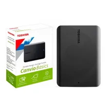 HD Externo Toshiba Disco rÃgido externo Portátil USB 3.0 Toshiba Canvio Basics HDTB510XK3AA 1TB Foto mini 1